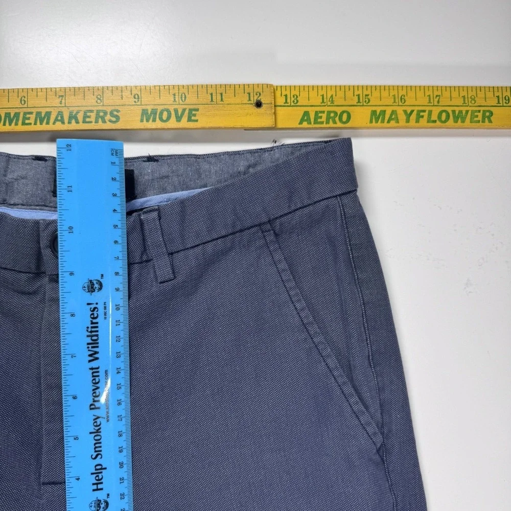 BANANA REPUBLIC Kentfield Chino Pant Mens 30x32 (actual 30x30) Blue Straight Leg